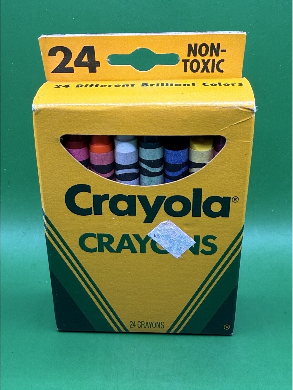 Vintage 1994 Crayola Box 24 Crayons